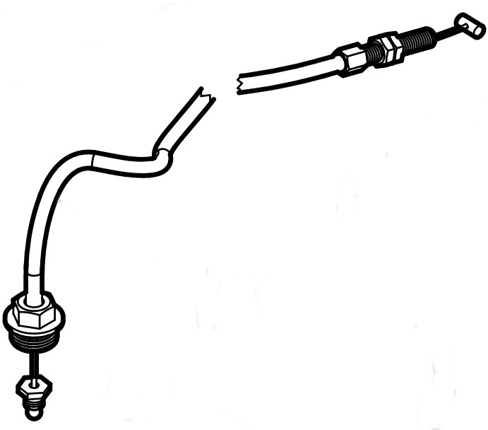 Cięgno sprzęgła regulacji uchwytu kierującego, Stihl 62517109906