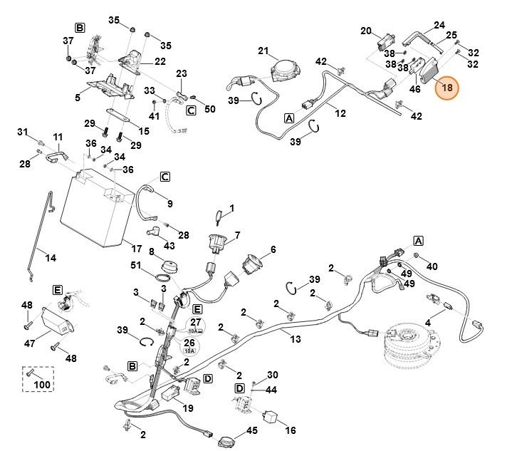 Obudowa, Stihl 61704031300