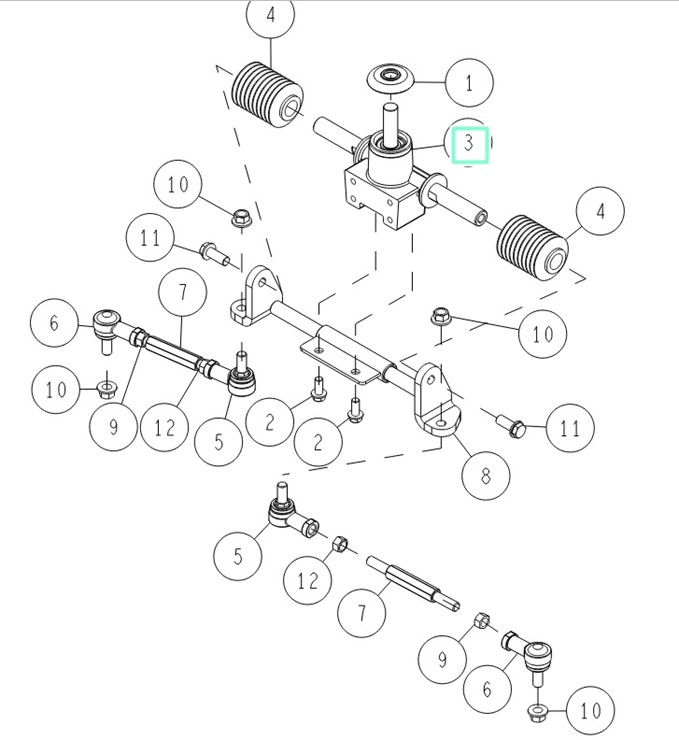 Maglownica, Orec 80-1484-962-10 