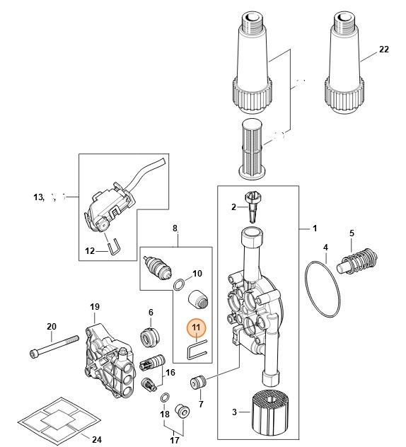 Ramię, Stihl 49517014600