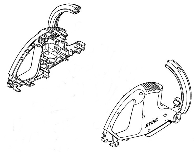 Obudowa silnika, Stihl 48146000804