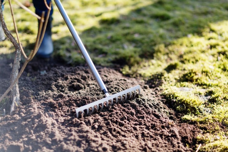 Grabie 14 zębów, prosty trzonek ERGONOMIC, Fiskars 1077113