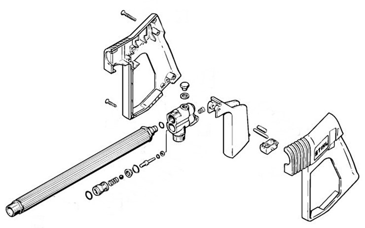 Pistolet, Stihl 49155001305
