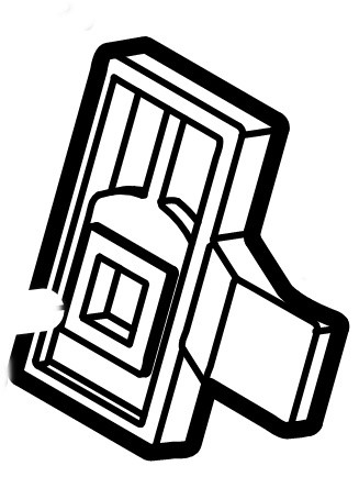 Panewka łożyska z tyłu, Stihl 61407631305