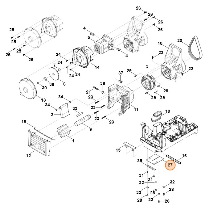 Guma wtryskowa, Stihl 60137068400