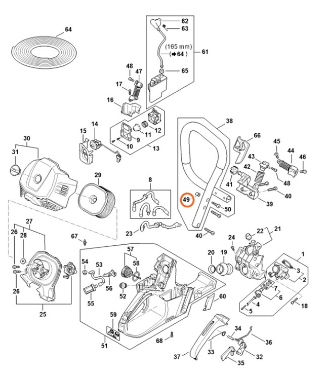 Tuleja, Stihl 00007917904