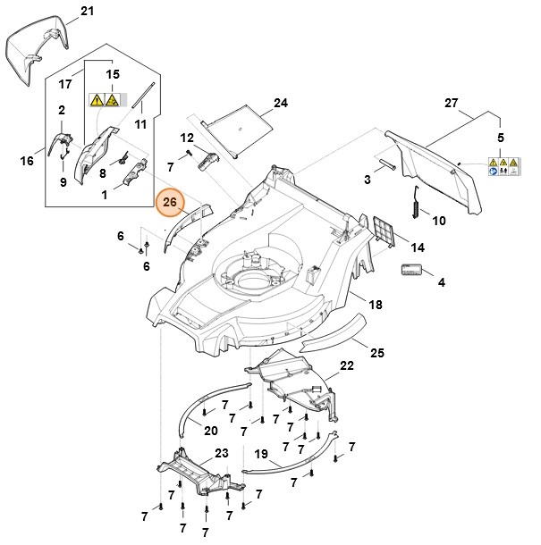 Listwa ochronna, Stihl WA407067305