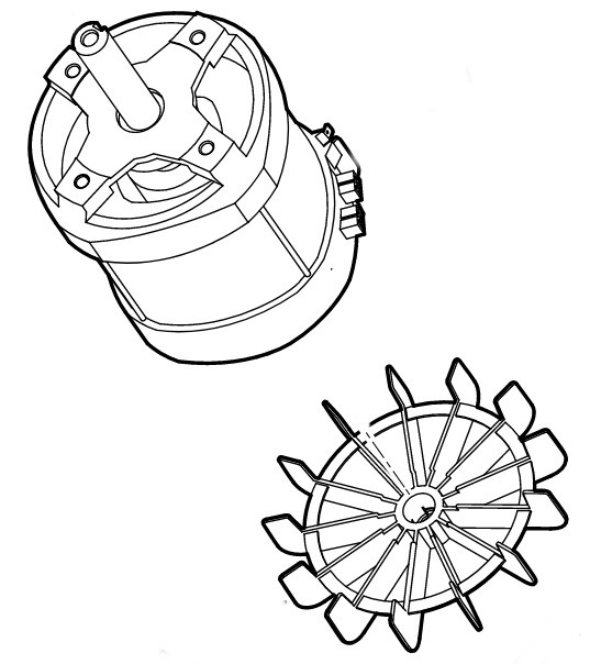 Silnik elektryczny 400V (3,0kW), Stihl 60116000201