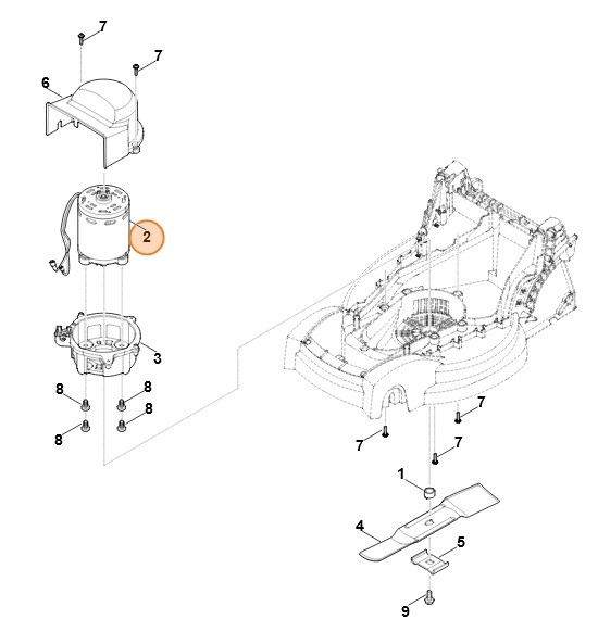 Silnik elektryczny, Stihl 63116000210