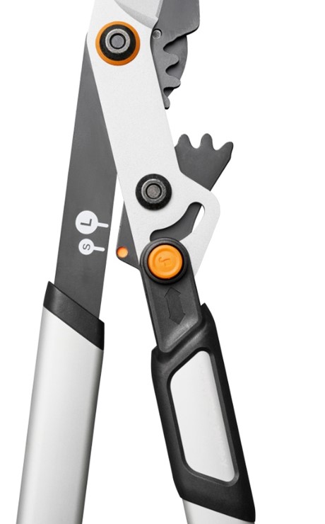 Sekator dźwigniowy nożycowy ogrodowy dwuręczny DualAction LX108 Fiskars 1080133