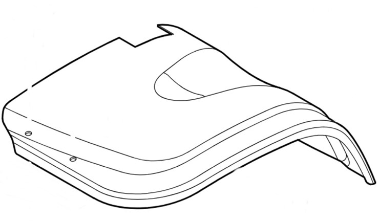 Listwa ochronna lewa, Stihl 62517173500