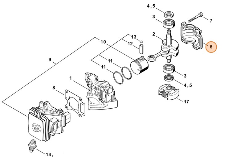 Misa korbowa, Stihl 42420212500