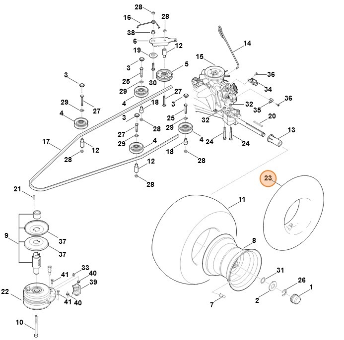 Dętka, Stihl 00007046703