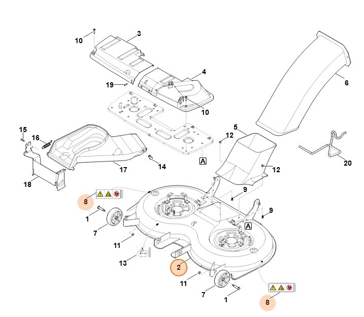 Obudowa, Stihl 61707008552