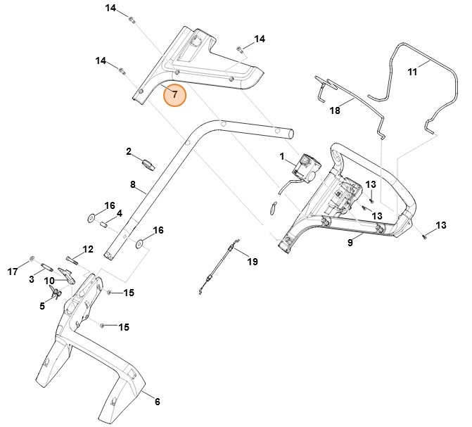 Pokrywa, Stihl 63587060740