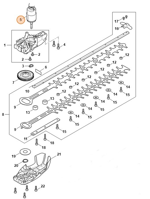 Silnik elektryczny, Stihl 45216000203