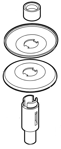 Koło paska klinowego kompl., Stihl 61657002501