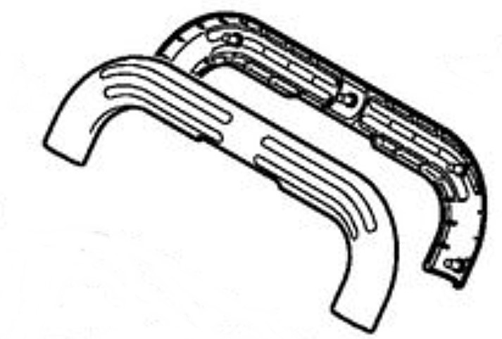 Okładzina uchwytu, Stihl 47807910600