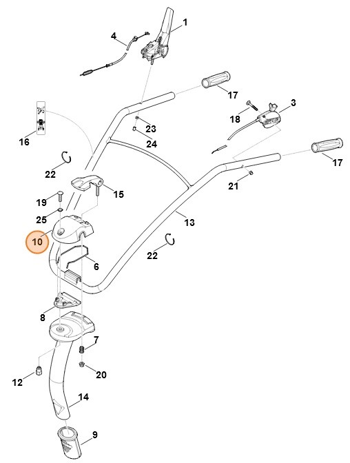 Element regulacyjny, Stihl 62417165801