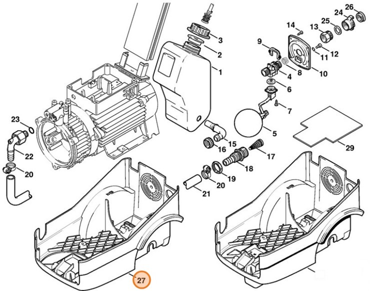 Obudowa, Stihl 47227011003