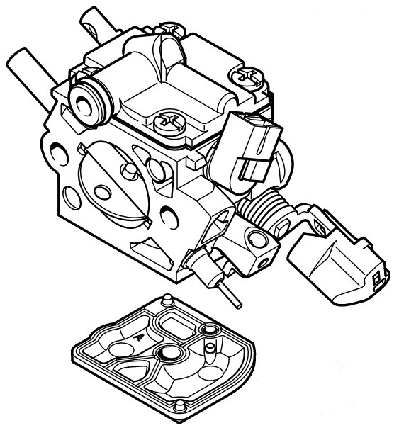 Gaźnik 1141/44, Stihl 11411200644