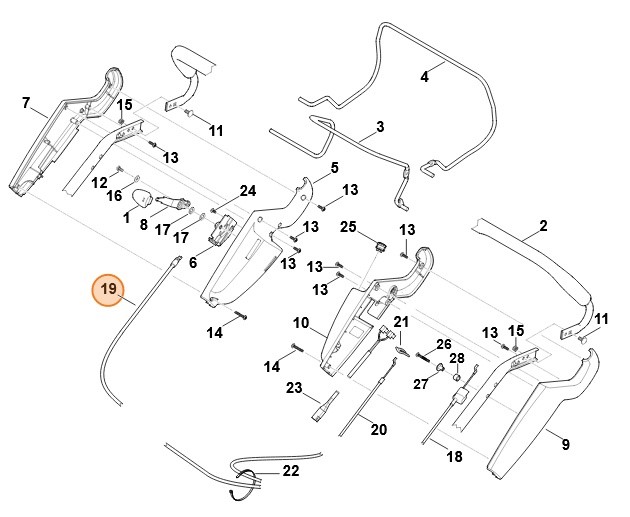 Cięgno, Stihl 63607007500