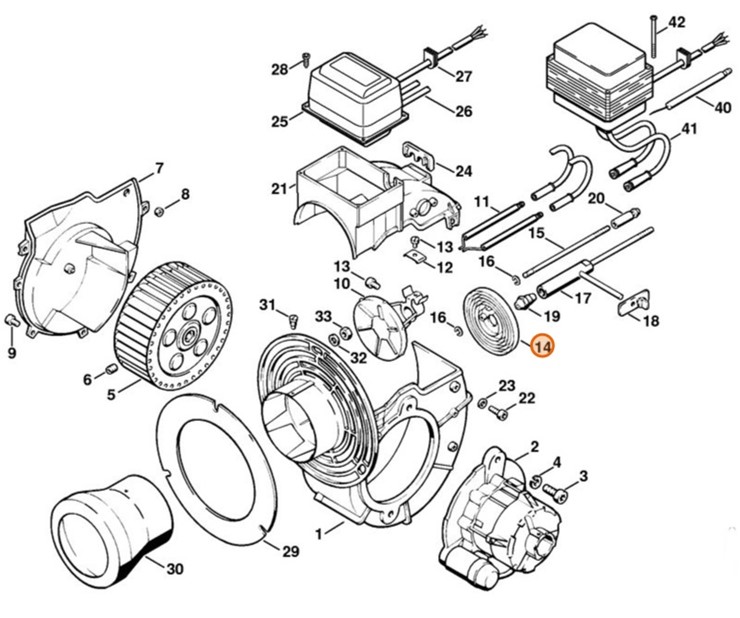 Tarcza regulacyjna, Stihl 47125220400