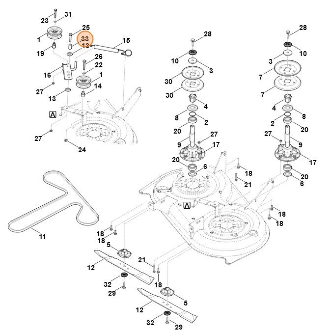 Tulejka odległościowa, Stihl 61657024400