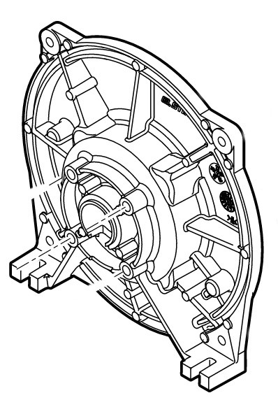 Osłona kompl., Stihl VB057802000