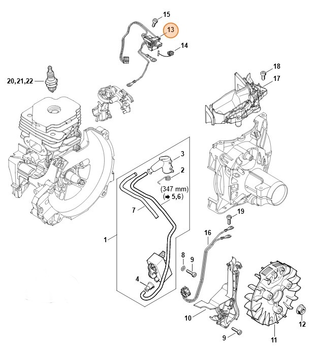 Przerywacz, Stihl 41484301000