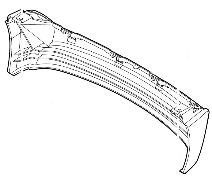 Listwa ochronna tylna, Stihl 63027067305