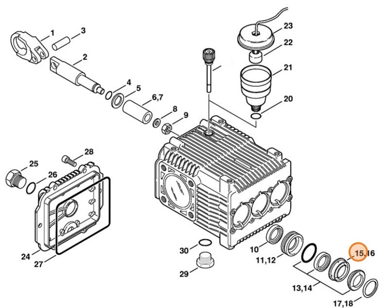 Tuleja, Stihl 47707050600