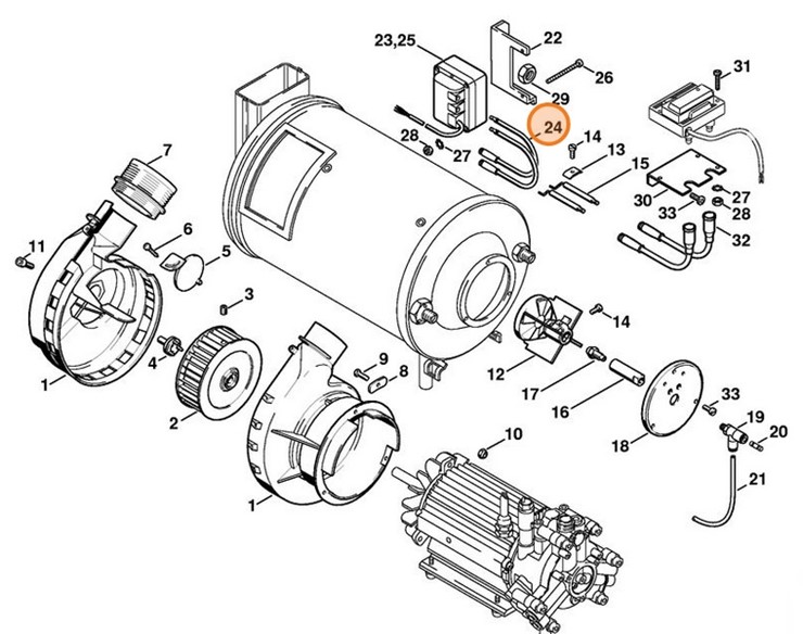 Przewód zapłonowy, Stihl 47245231003