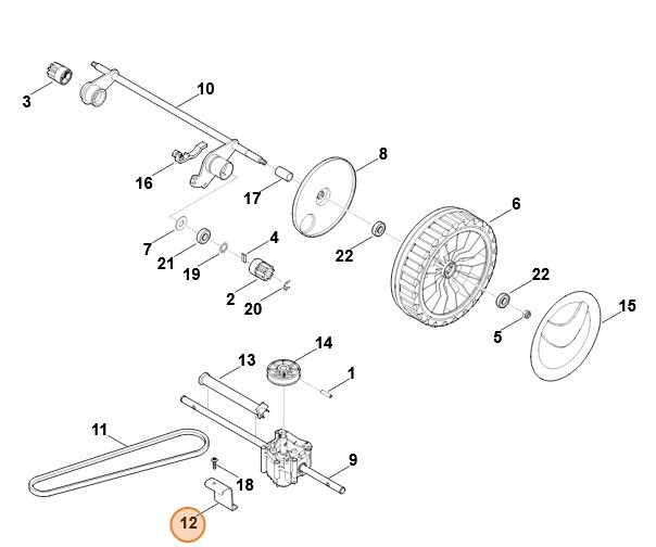 Uchwyt, Stihl 63407042710