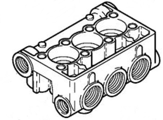 Blok zaworowy, Stihl 47327011200