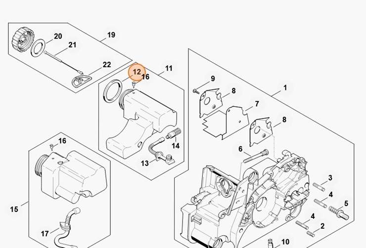 Pierścień uszczelniający, Stihl 00003591241
