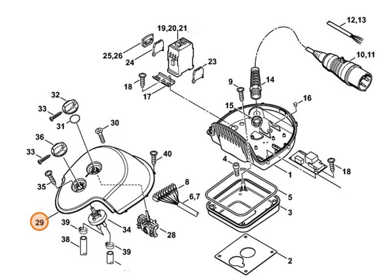 Pokrywka, Stihl 47474303600