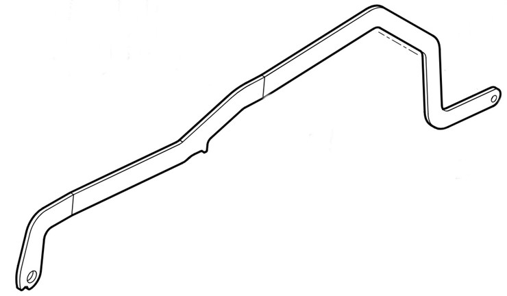 Dźwignia przełożenia, Stihl 63587038810