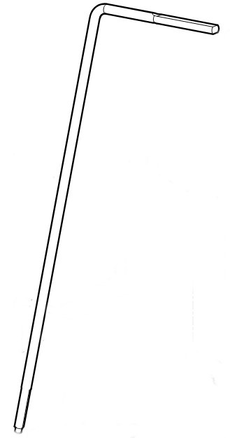 Drążek przełączający, Stihl 61707643400