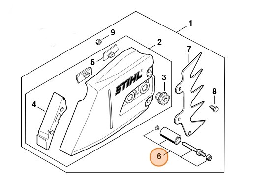 Wychwyt łańcucha, Stihl 11226507702