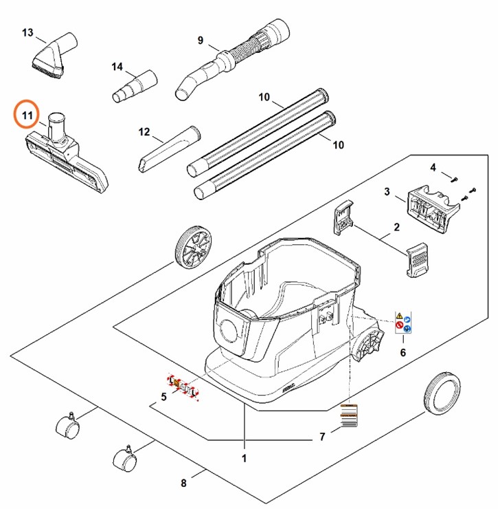 Dysza kombinowana, Stihl SE015002500
