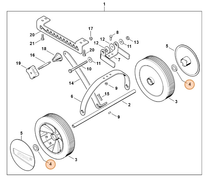 Pierścień zaciskowy, Stihl 99910031130