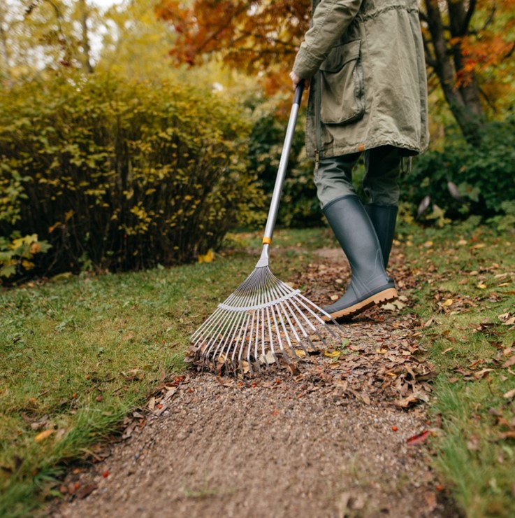 Grabie do liści, trawy metalowe wachlarzowe ERGONOMIC, Fiskars 1076977