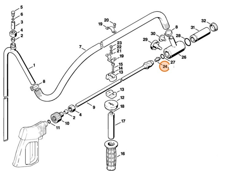 Dysza, Stihl 49005021040