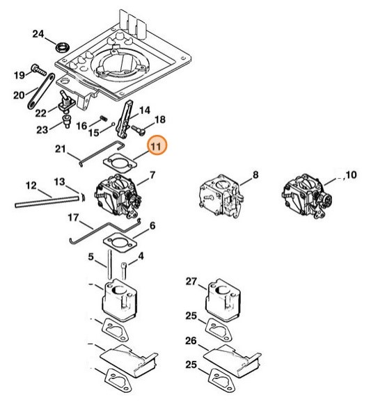 Uszczelka, Stihl 11101491200
