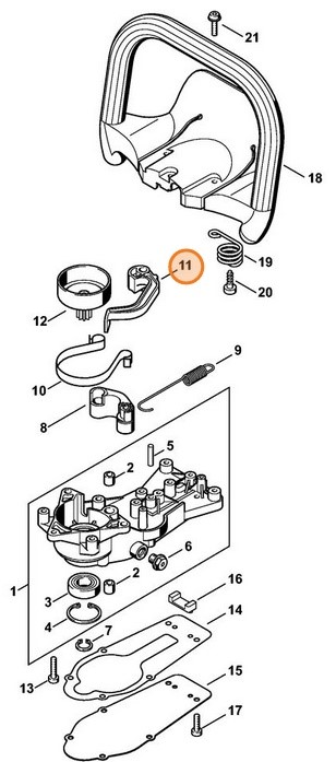 Dźwignia, Stihl 42281625005