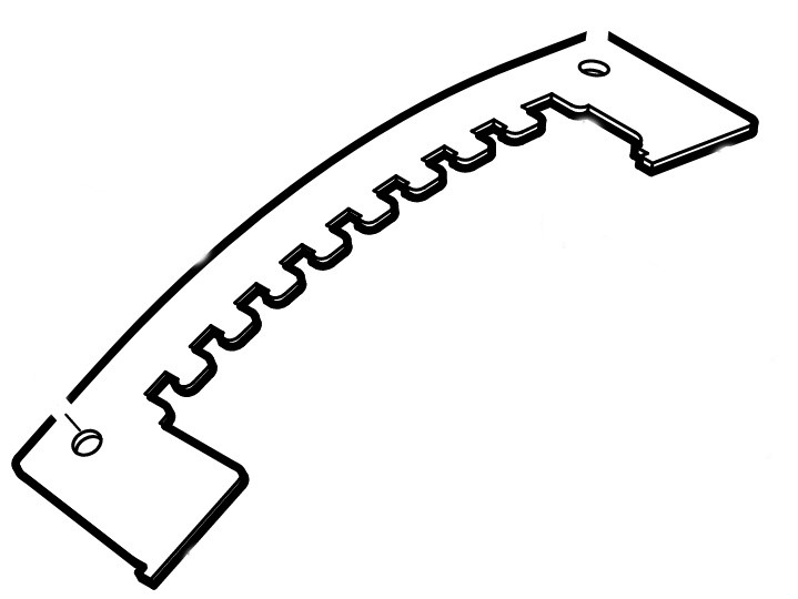 Blacha zapadkowa, Stihl 61657039500