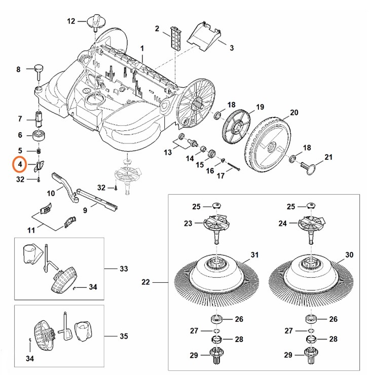 Dociskacz, Stihl 48607384501