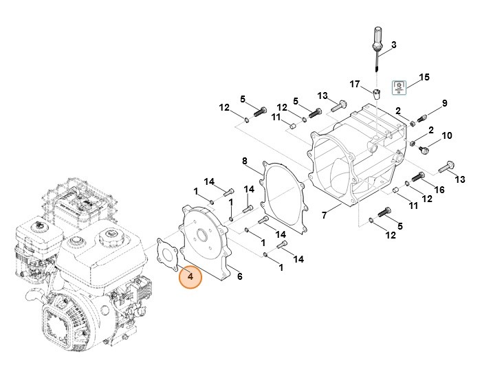 Uszczelka, Stihl 62510290500