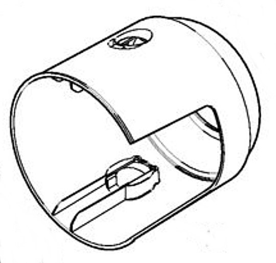 Pokrywa wentylatora, Stihl 47576060100